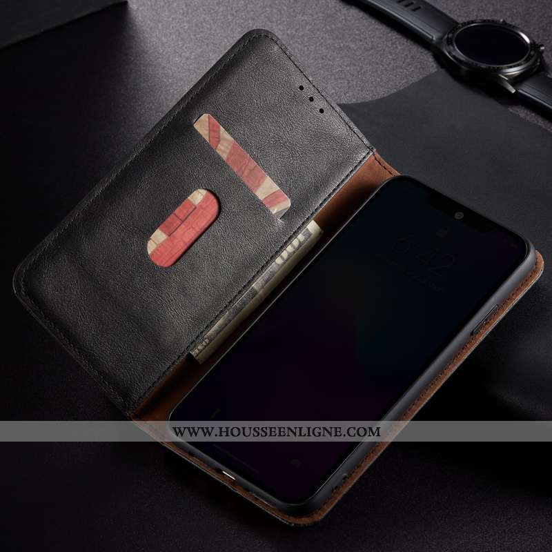 Étui Samsung Galaxy A71 Cuir Véritable Cuir Une Agrafe Téléphone Portable Fluide Doux Coque Étoile N