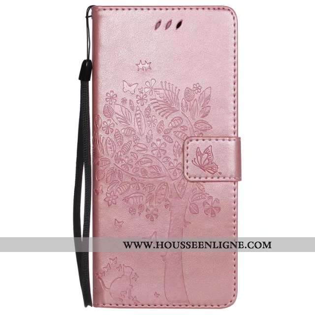 Étui Samsung Galaxy A80 Fluide Doux Protection Clamshell Coque Téléphone Portable Cuir Bleu