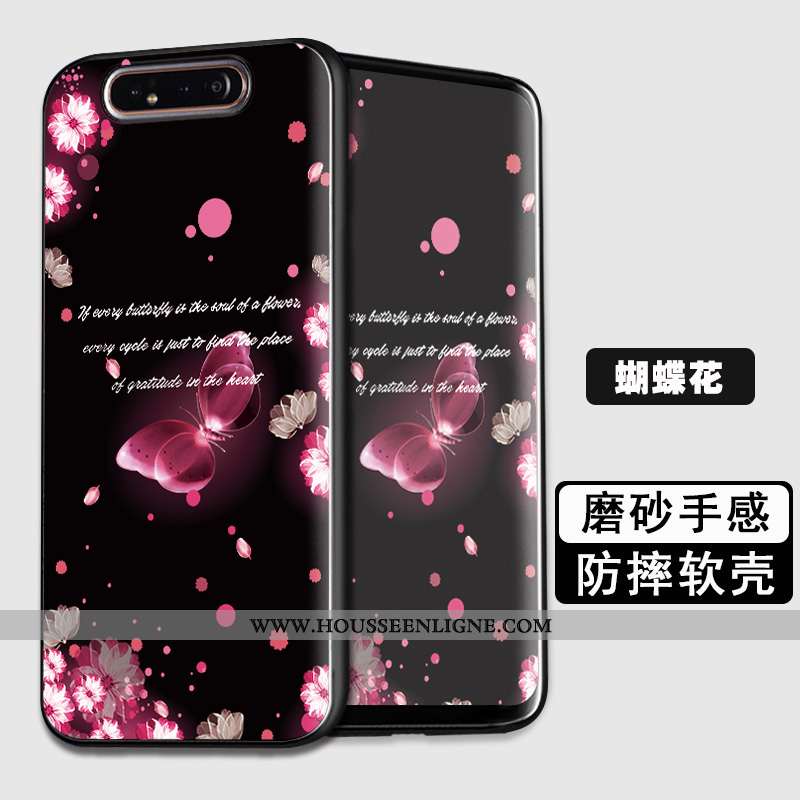 Étui Samsung Galaxy A80 Protection Tendance Coque Incassable Tout Compris Fluide Doux Téléphone Port