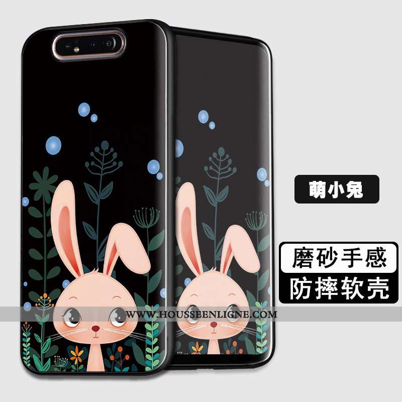 Étui Samsung Galaxy A80 Protection Tendance Coque Incassable Tout Compris Fluide Doux Téléphone Port