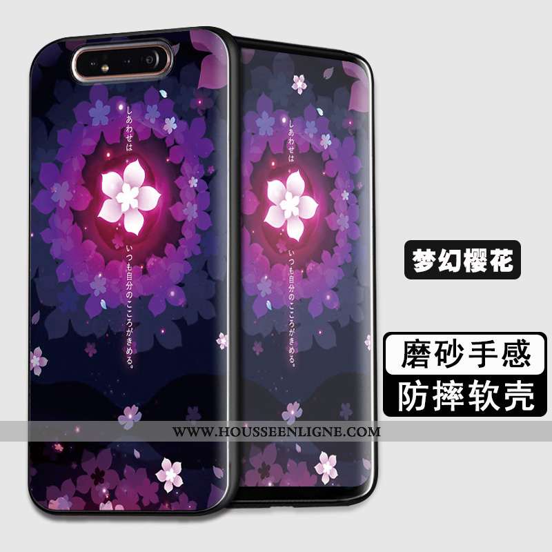 Étui Samsung Galaxy A80 Protection Tendance Coque Incassable Tout Compris Fluide Doux Téléphone Port