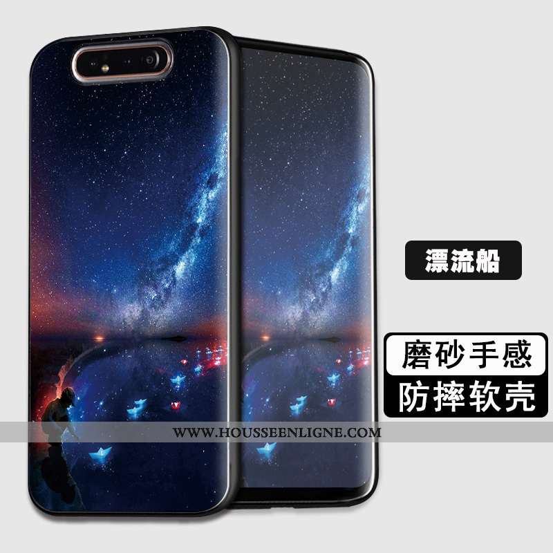 Étui Samsung Galaxy A80 Protection Tendance Coque Incassable Tout Compris Fluide Doux Téléphone Port