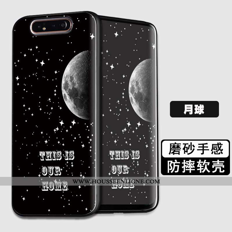 Étui Samsung Galaxy A80 Protection Tendance Coque Incassable Tout Compris Fluide Doux Téléphone Port