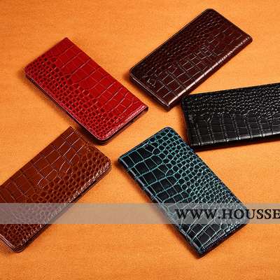 Étui Samsung Galaxy A80 Silicone Protection Marron Cuir Téléphone Portable Étoile Clamshell