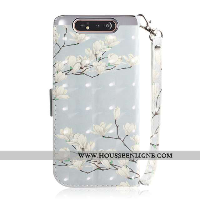 Étui Samsung Galaxy A80 Silicone Protection Tout Compris Incassable Vert Fluide Doux Tendance Verte