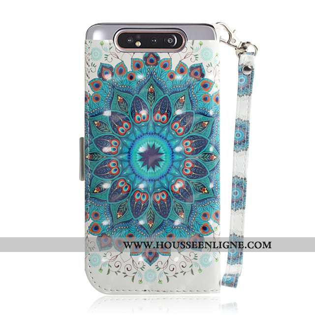 Étui Samsung Galaxy A80 Silicone Protection Tout Compris Incassable Vert Fluide Doux Tendance Verte