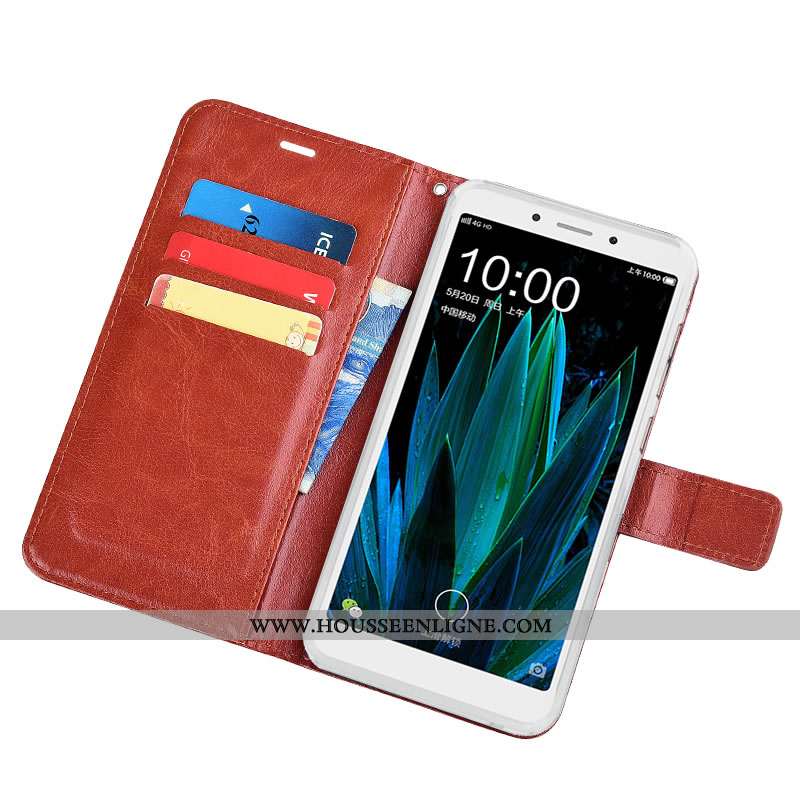 Étui Samsung Galaxy A8s Cuir Fluide Doux Protection Housse Coque Bordure Bleu Foncé