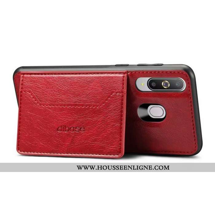 Étui Samsung Galaxy A8s Personnalité Protection Étoile Simple Téléphone Portable Coque Marron