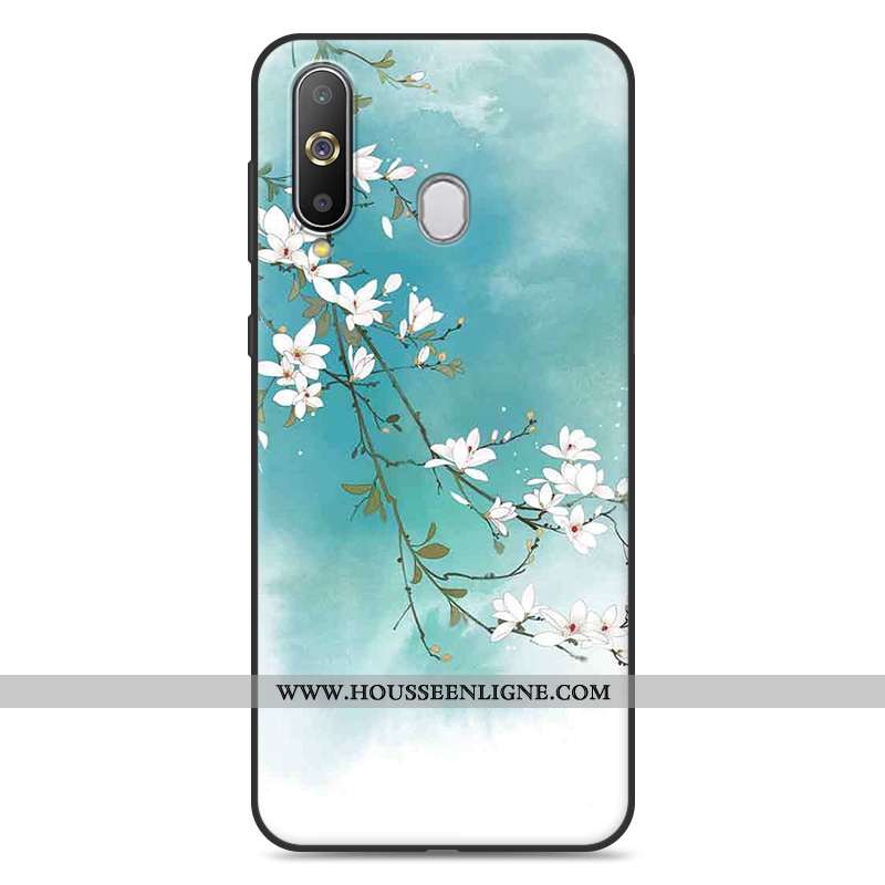 Étui Samsung Galaxy A8s Silicone Personnalité Étoile Tout Compris Frais Coque Fluide Doux Rose