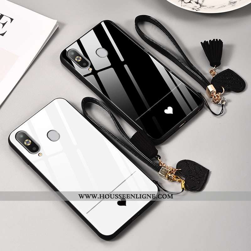 Étui Samsung Galaxy A8s Silicone Protection Simple Nouveau Tout Compris Étoile Miroir Noir