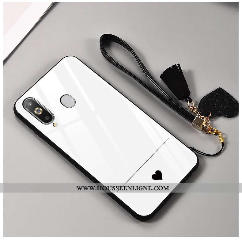 Étui Samsung Galaxy A8s Silicone Protection Simple Nouveau Tout Compris Étoile Miroir Noir