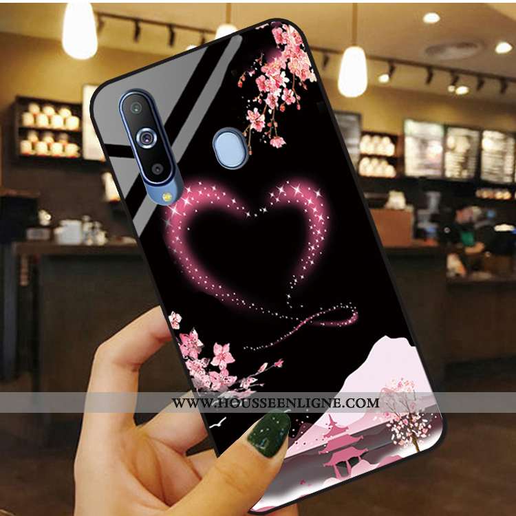 Étui Samsung Galaxy A8s Silicone Protection Étoile Bleu Fluide Doux Téléphone Portable