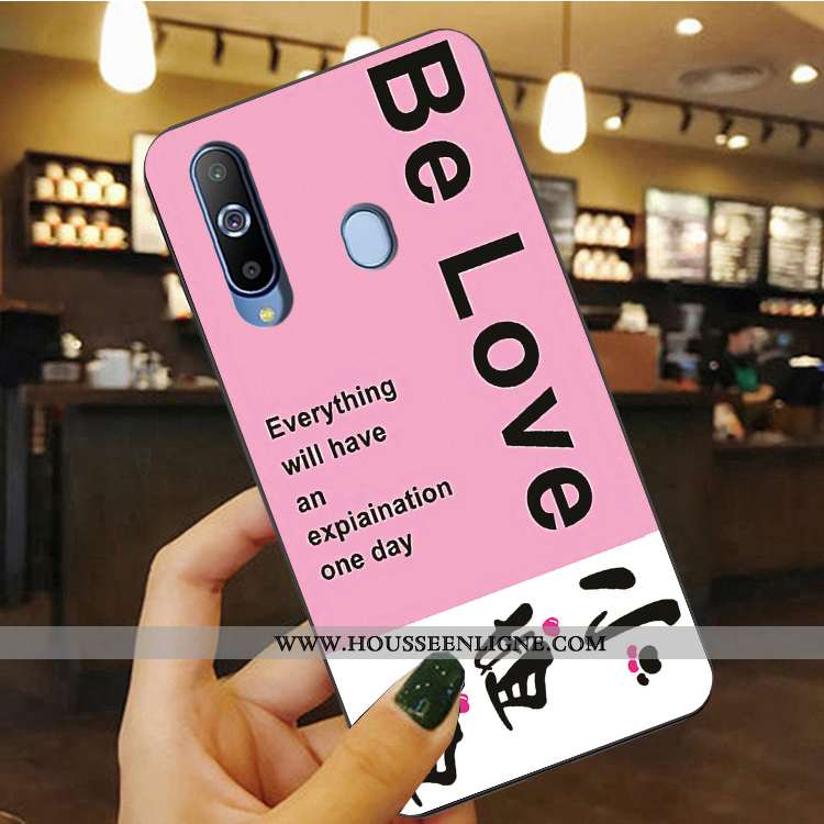Étui Samsung Galaxy A8s Silicone Protection Étoile Bleu Fluide Doux Téléphone Portable