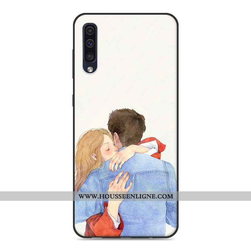 Étui Samsung Galaxy A90 5g Fluide Doux Silicone Téléphone Portable Coque Personnalité Incassable Pro