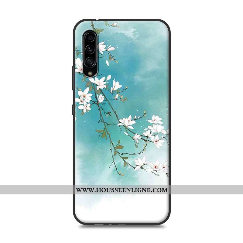 Étui Samsung Galaxy A90 5g Silicone Protection Coque Rose Étoile Style Chinois Personnalité