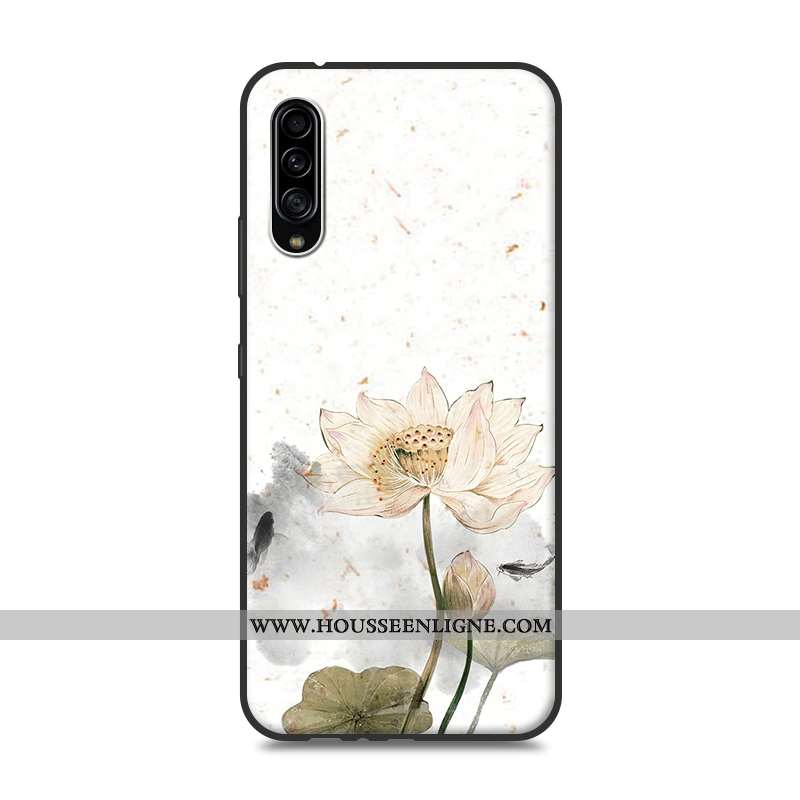 Étui Samsung Galaxy A90 5g Silicone Protection Coque Rose Étoile Style Chinois Personnalité