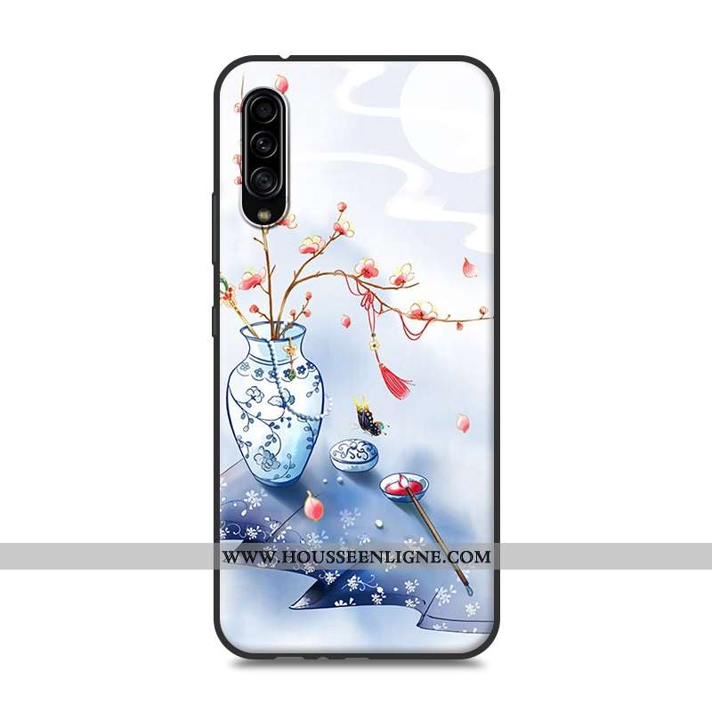 Étui Samsung Galaxy A90 5g Silicone Protection Coque Rose Étoile Style Chinois Personnalité