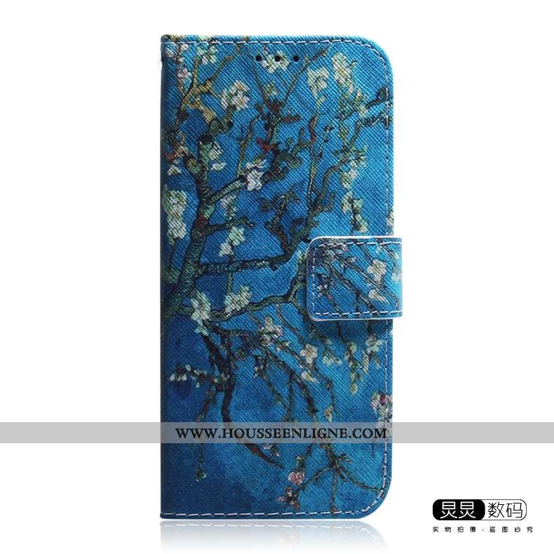 Étui Samsung Galaxy Note 10 Lite Charmant Tendance Coque Clamshell Étoile Téléphone Portable Bleu Fo