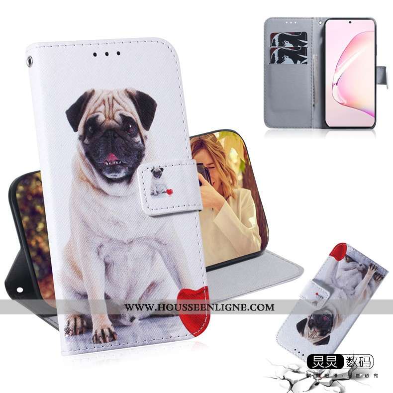 Étui Samsung Galaxy Note 10 Lite Charmant Tendance Coque Clamshell Étoile Téléphone Portable Bleu Fo