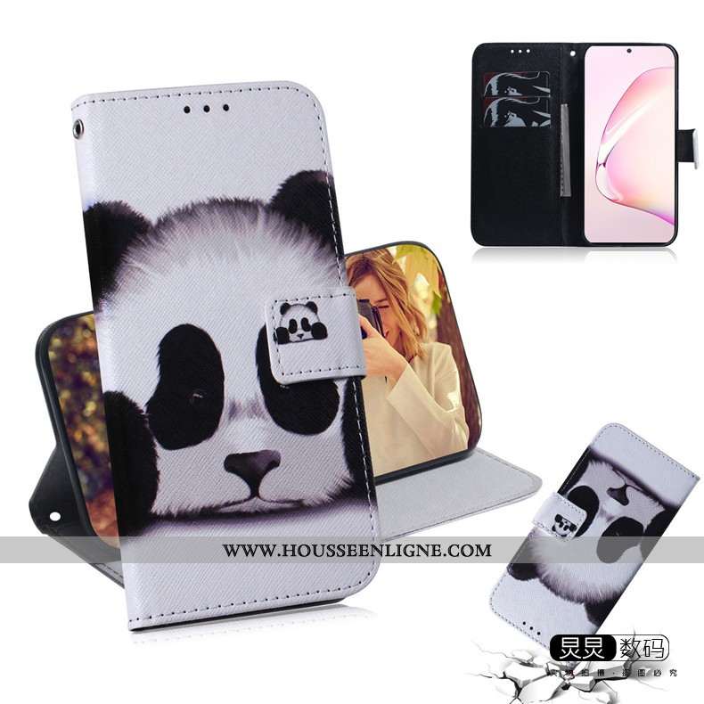 Étui Samsung Galaxy Note 10 Lite Charmant Tendance Coque Clamshell Étoile Téléphone Portable Bleu Fo