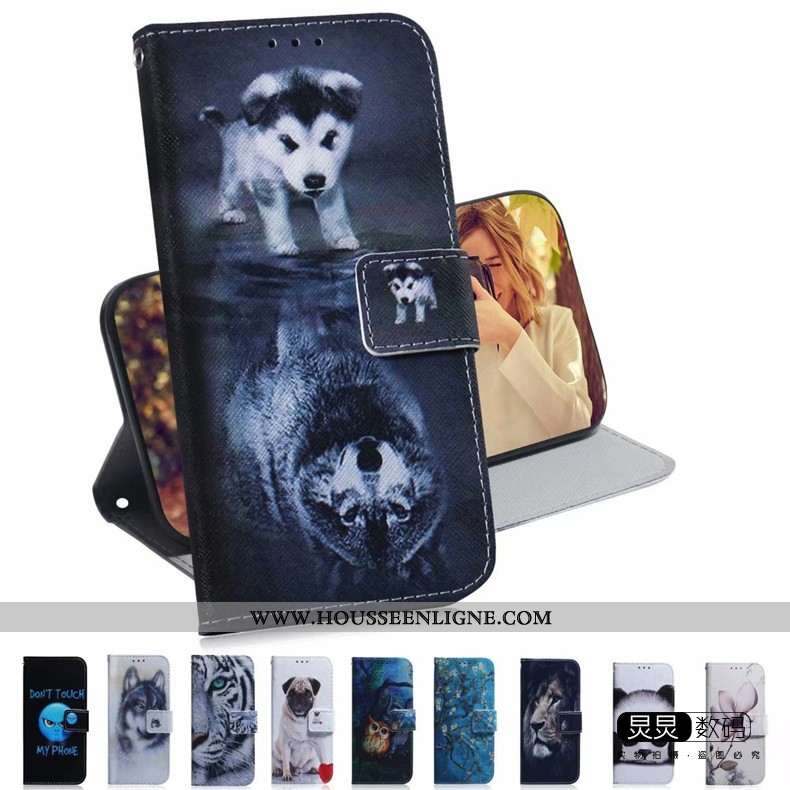 Étui Samsung Galaxy Note 10 Lite Charmant Tendance Coque Clamshell Étoile Téléphone Portable Bleu Fo