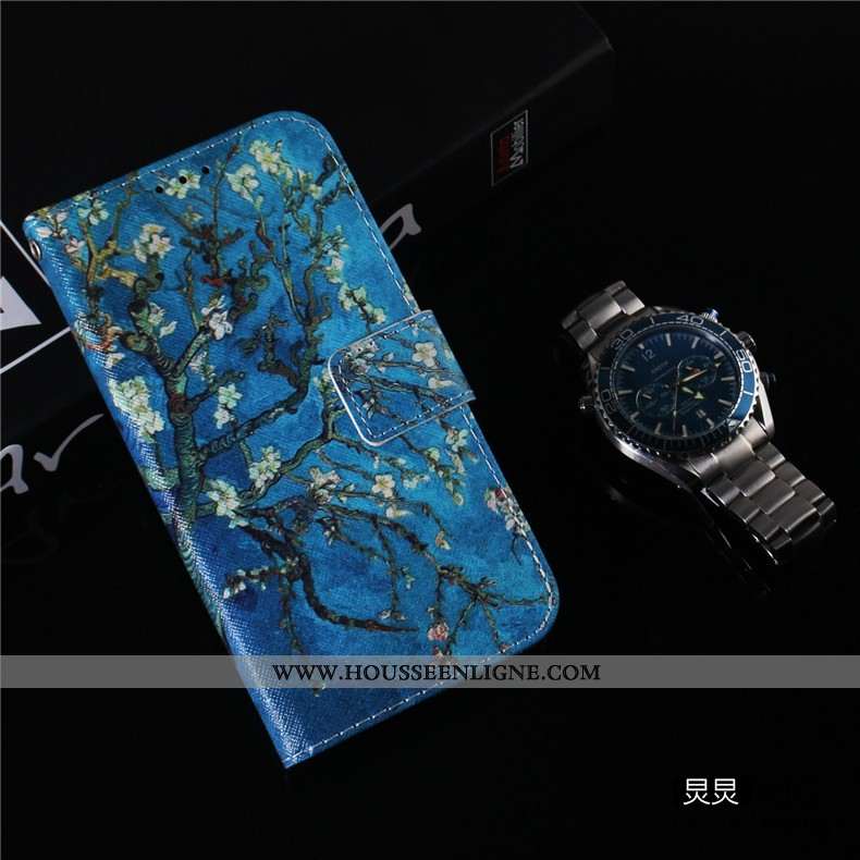 Étui Samsung Galaxy Note 10 Lite Charmant Tendance Coque Clamshell Étoile Téléphone Portable Bleu Fo