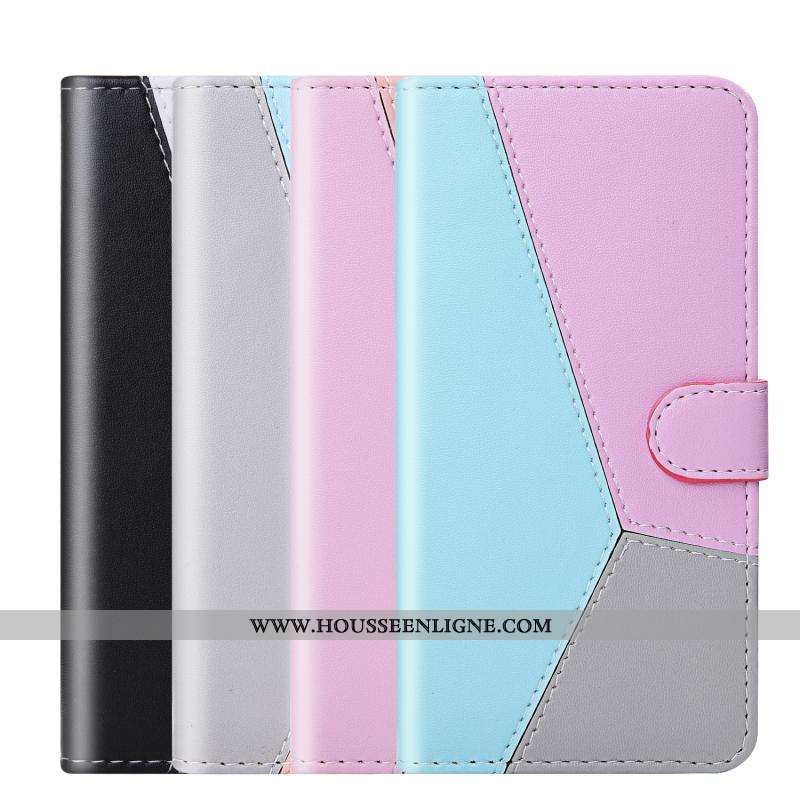 Étui Samsung Galaxy Note 10 Lite Cuir Coque Housse Incassable Rose Téléphone Portable Étoile