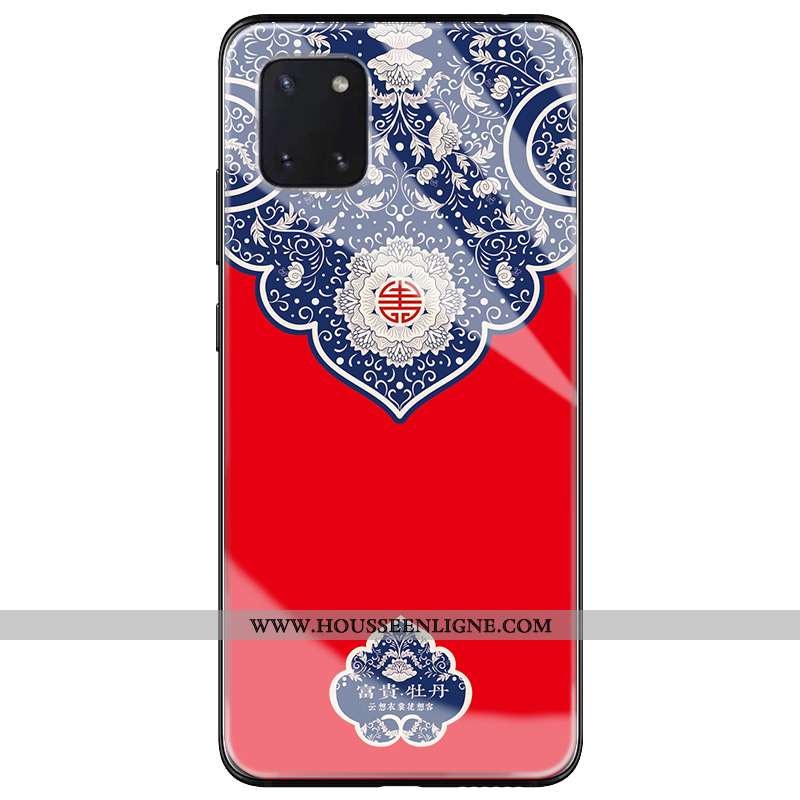 Étui Samsung Galaxy Note 10 Lite Tendance Protection Coque Téléphone Portable Rouge Tout Compris