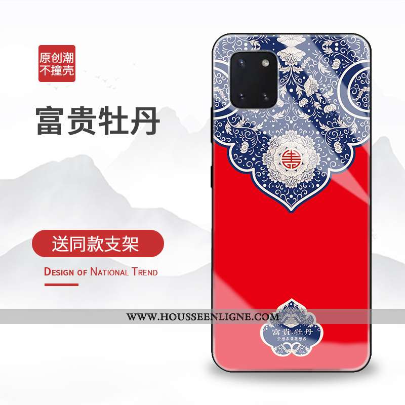 Étui Samsung Galaxy Note 10 Lite Tendance Protection Coque Téléphone Portable Rouge Tout Compris
