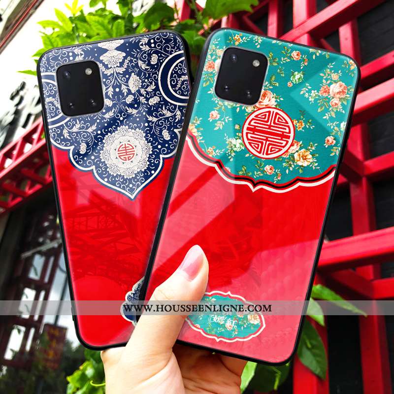 Étui Samsung Galaxy Note 10 Lite Tendance Protection Coque Téléphone Portable Rouge Tout Compris