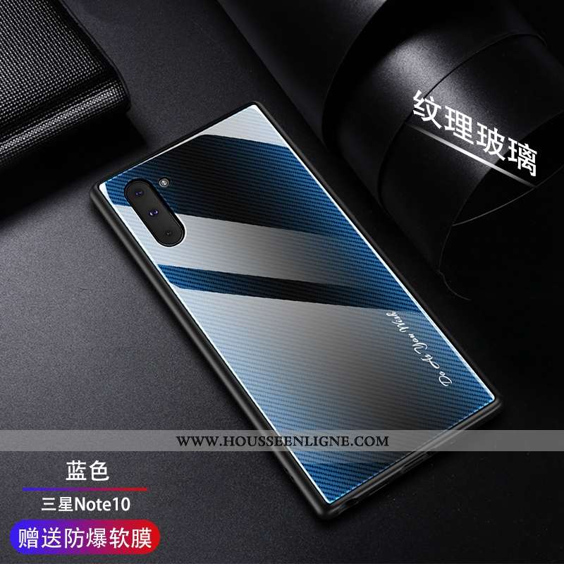 Étui Samsung Galaxy Note 10 Mode Protection Nouveau Violet Modèle Fleurie Verre Incassable