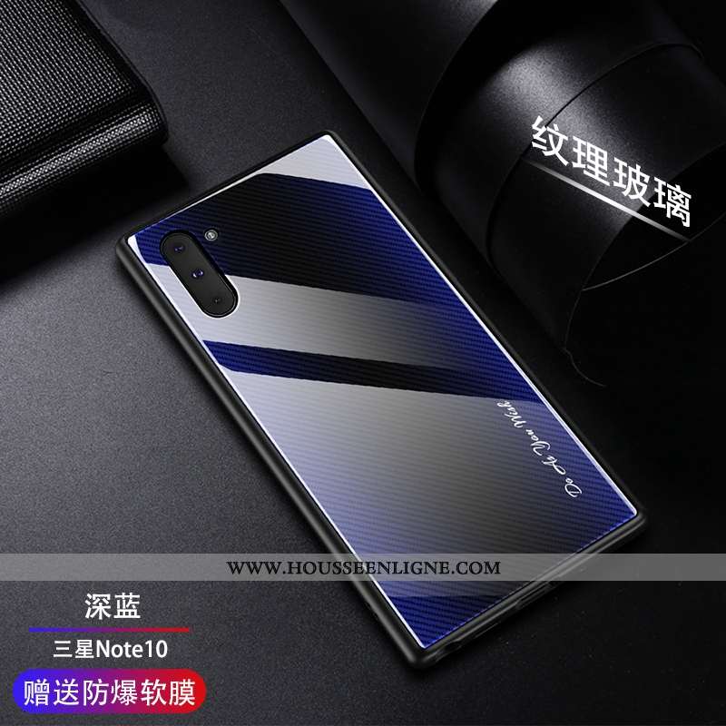 Étui Samsung Galaxy Note 10 Mode Protection Nouveau Violet Modèle Fleurie Verre Incassable