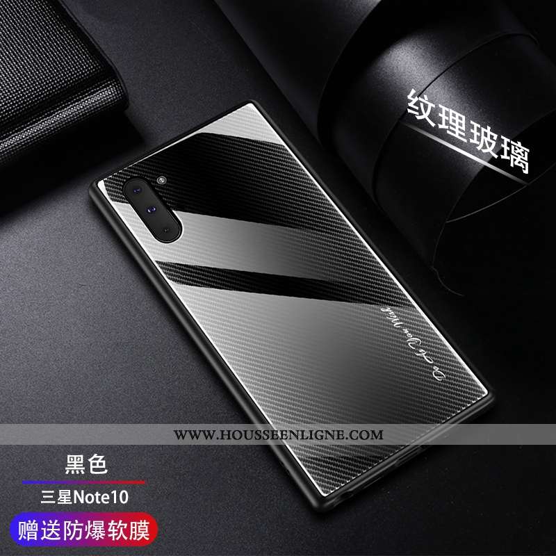 Étui Samsung Galaxy Note 10 Mode Protection Nouveau Violet Modèle Fleurie Verre Incassable