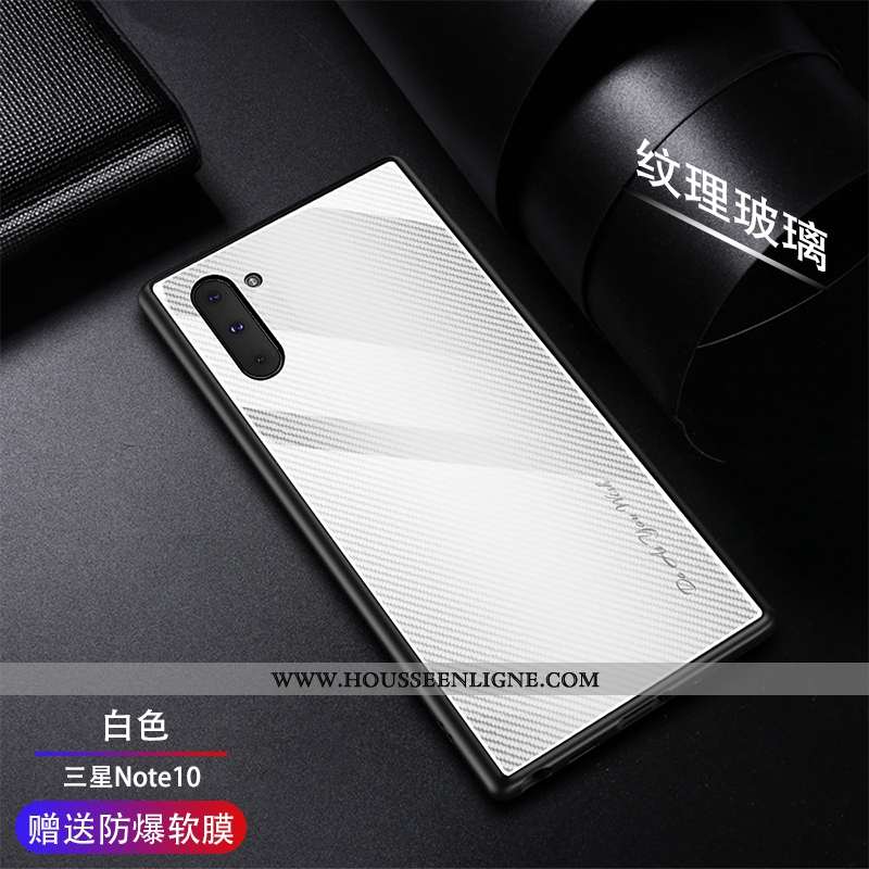 Étui Samsung Galaxy Note 10 Mode Protection Nouveau Violet Modèle Fleurie Verre Incassable