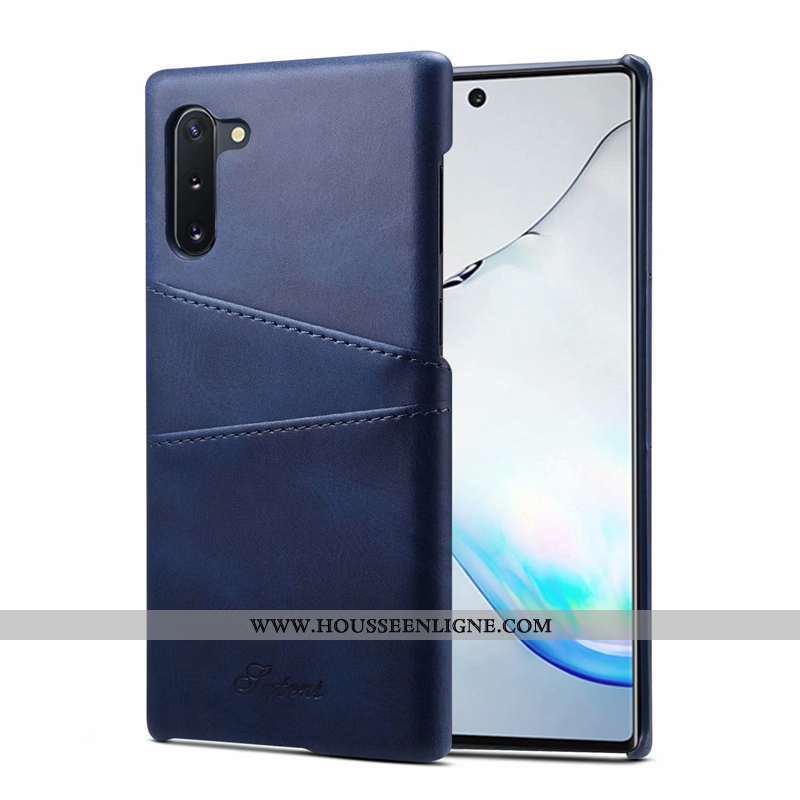 Étui Samsung Galaxy Note 10 Personnalité Créatif Simple Étoile Business Légère Protection Gris