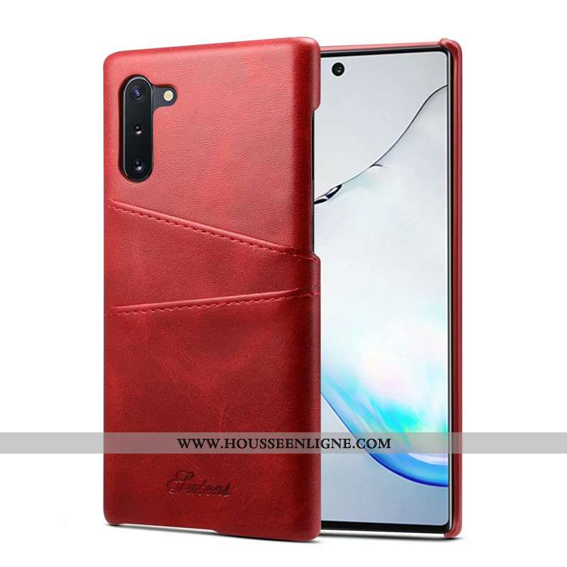 Étui Samsung Galaxy Note 10 Personnalité Créatif Simple Étoile Business Légère Protection Gris
