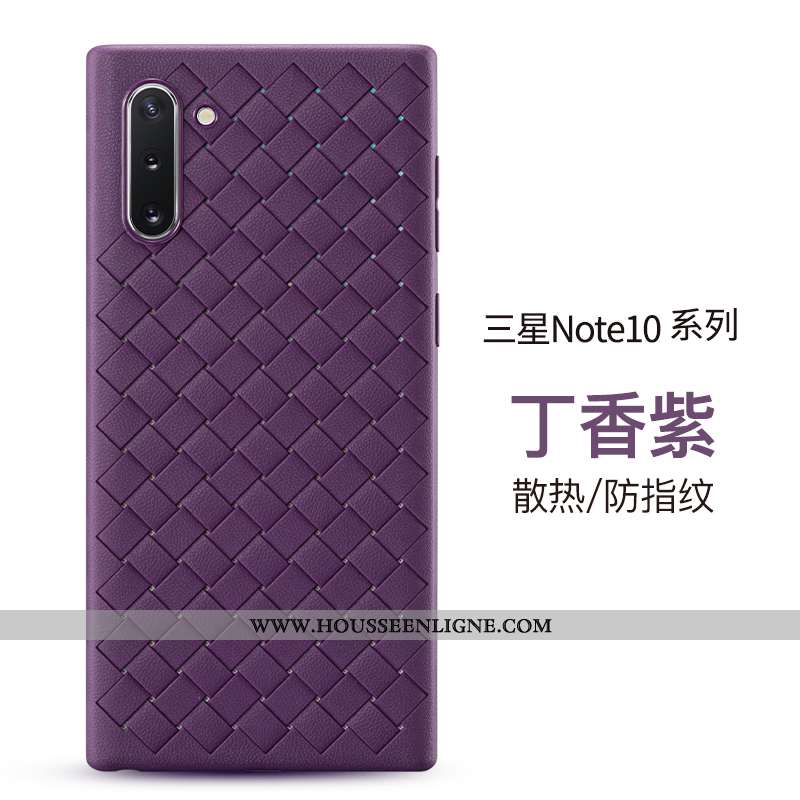 Étui Samsung Galaxy Note 10 Protection Personnalité Fluide Doux Incassable Tout Compris Tendance Mod