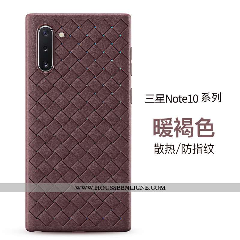 Étui Samsung Galaxy Note 10 Protection Personnalité Fluide Doux Incassable Tout Compris Tendance Mod