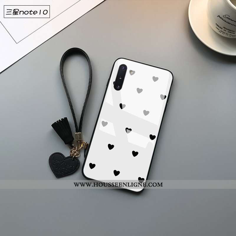 Étui Samsung Galaxy Note 10 Protection Verre Personnalité Coque Incassable Téléphone Portable Tout C