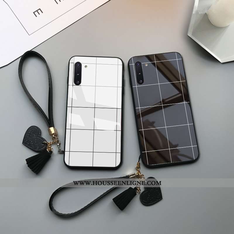 Étui Samsung Galaxy Note 10 Protection Verre Personnalité Coque Incassable Téléphone Portable Tout C