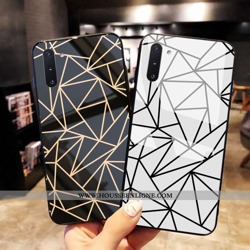 Étui Samsung Galaxy Note 10 Protection Verre Personnalité Coque Incassable Téléphone Portable Tout C