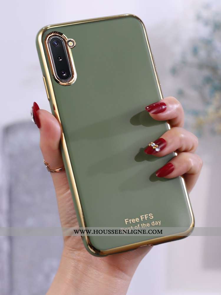 Étui Samsung Galaxy Note 10 Silicone Protection Bleu Marin Coque Fluide Doux Tout Compris Tendance B