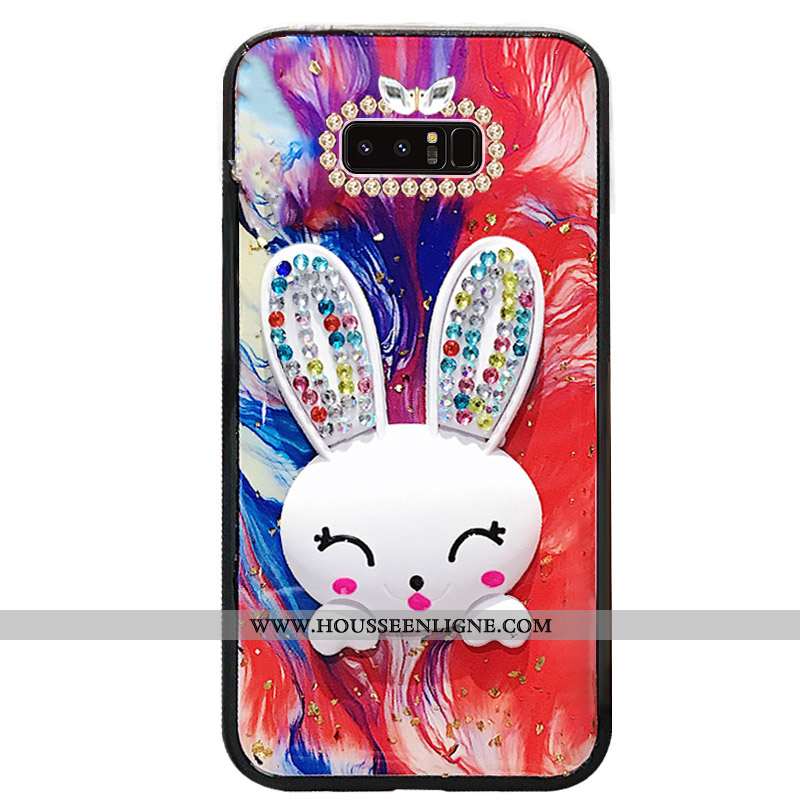 Étui Samsung Galaxy Note 8 Ornements Suspendus Créatif Téléphone Portable Charmant Étoile Protection