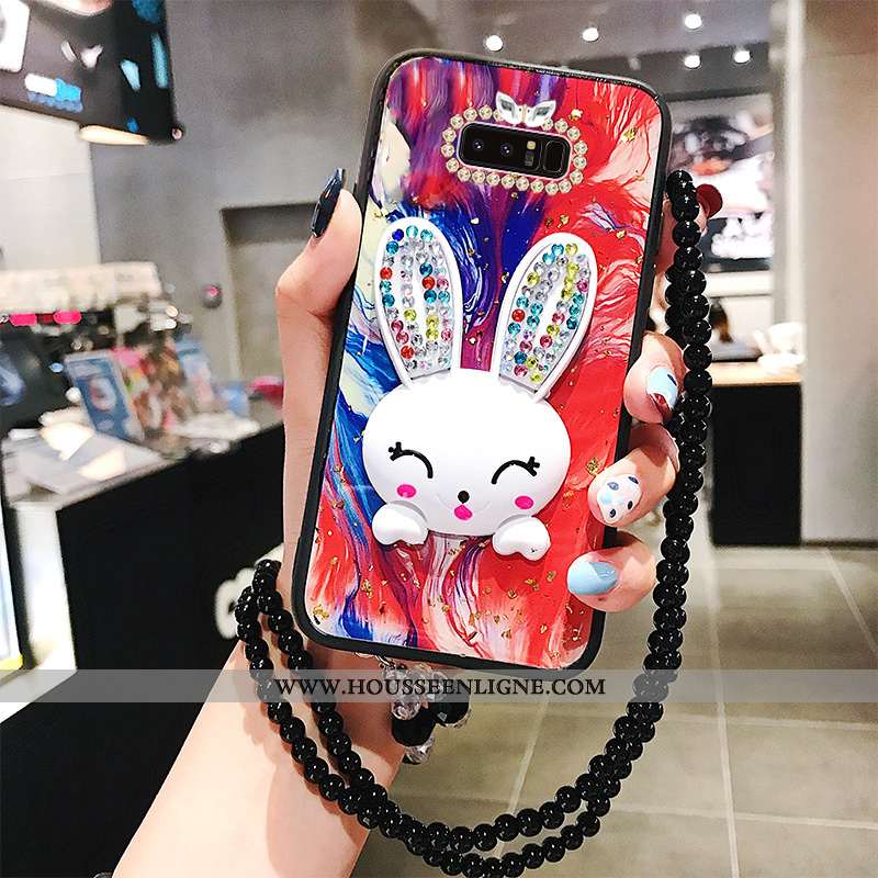 Étui Samsung Galaxy Note 8 Ornements Suspendus Créatif Téléphone Portable Charmant Étoile Protection