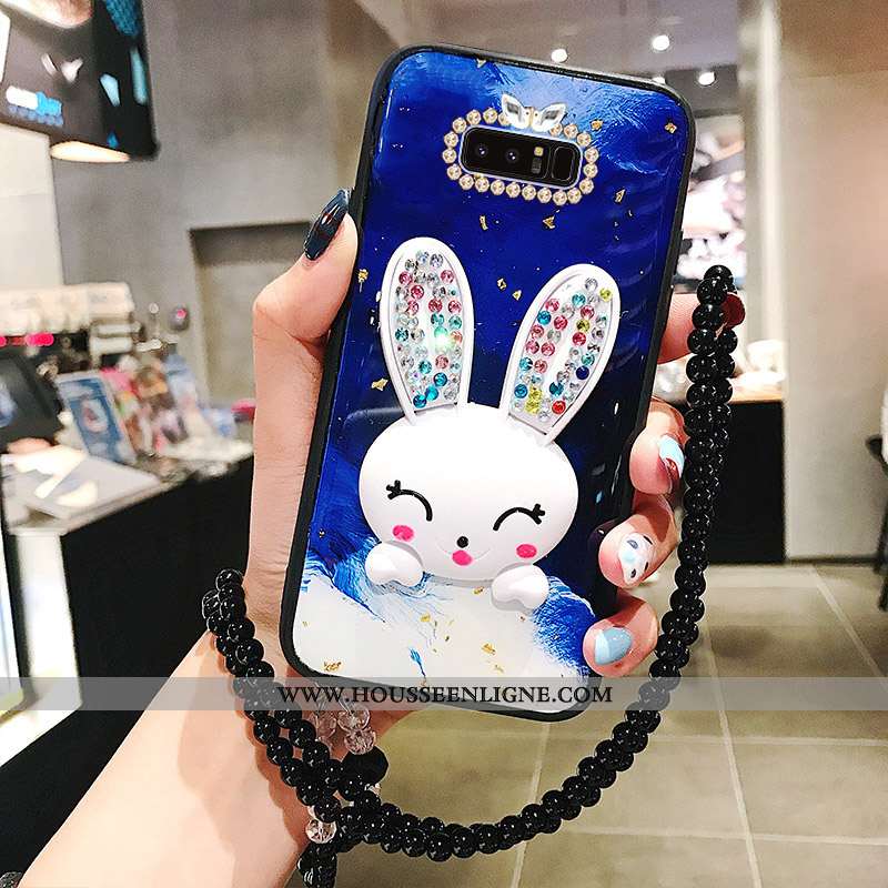 Étui Samsung Galaxy Note 8 Ornements Suspendus Créatif Téléphone Portable Charmant Étoile Protection