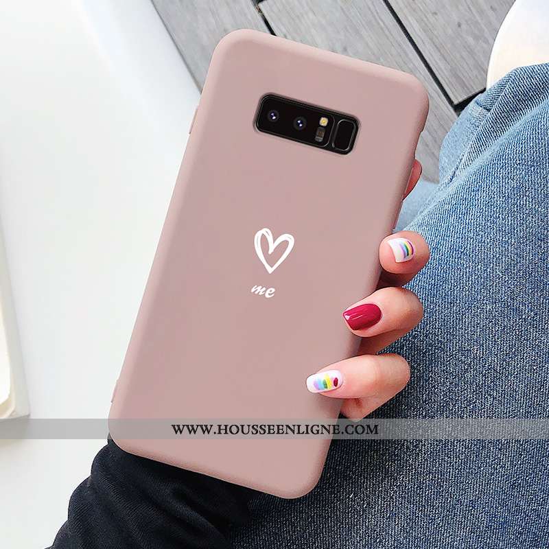 Étui Samsung Galaxy Note 8 Personnalité Créatif Ultra Tendance Protection Tout Compris Coque Bleu