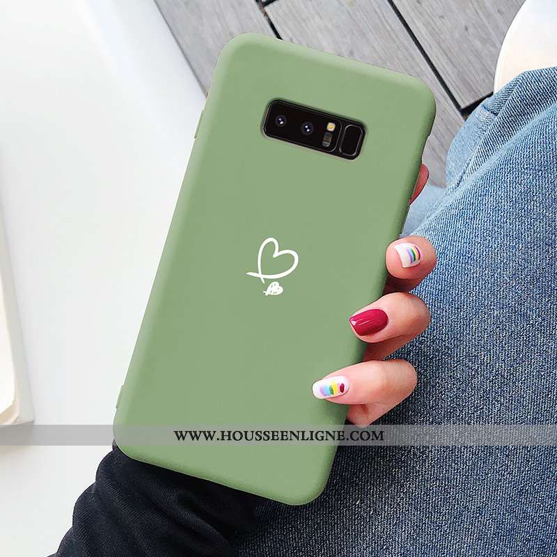Étui Samsung Galaxy Note 8 Personnalité Créatif Ultra Tendance Protection Tout Compris Coque Bleu