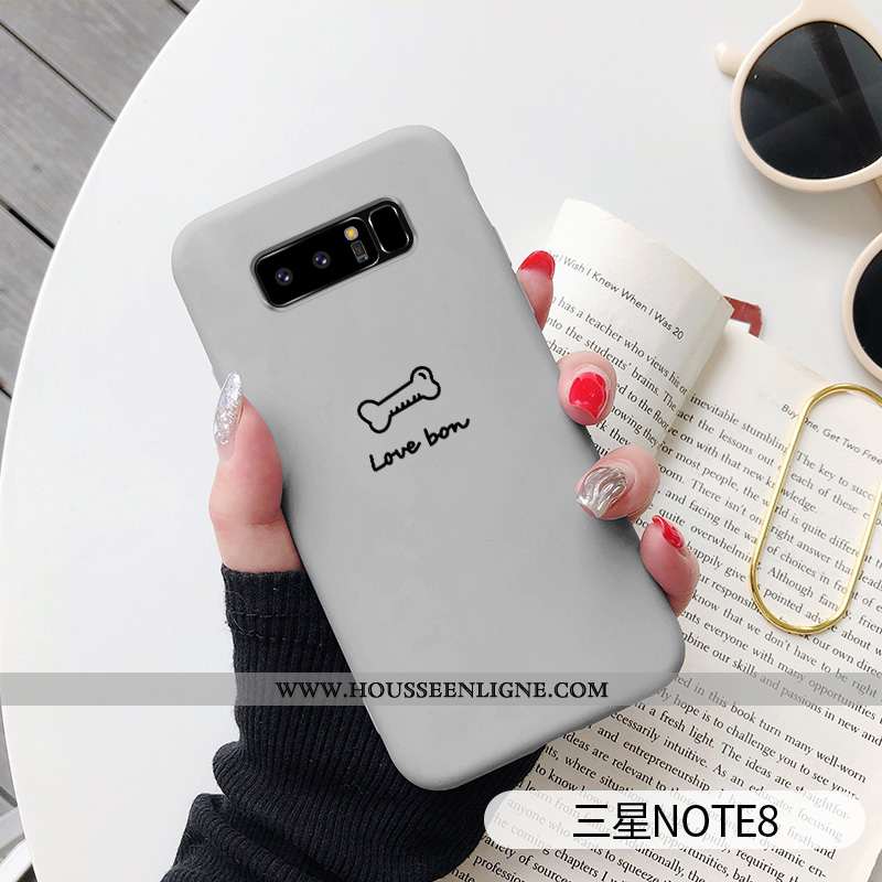 Étui Samsung Galaxy Note 8 Personnalité Créatif Vent Incassable Téléphone Portable Net Rouge Bleu
