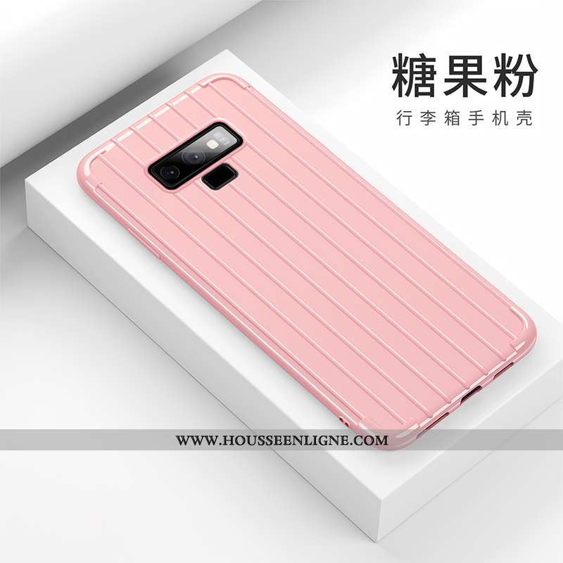 Étui Samsung Galaxy Note 9 Créatif Tendance Protection Incassable Fluide Doux Silicone Personnalité 