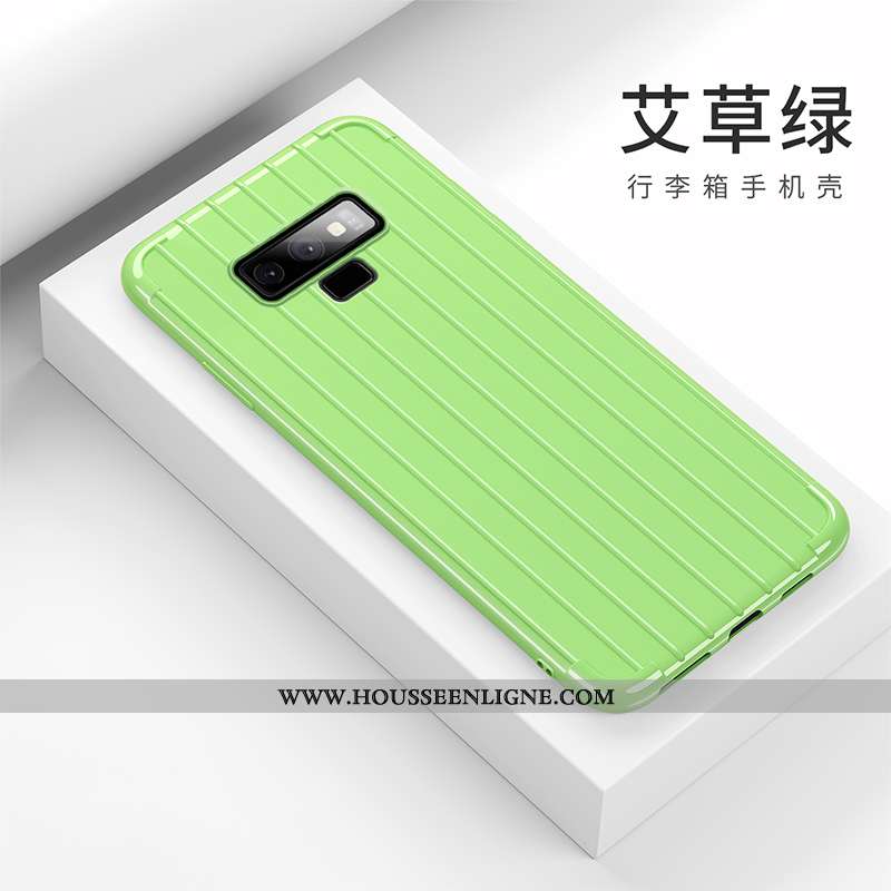Étui Samsung Galaxy Note 9 Créatif Tendance Protection Incassable Fluide Doux Silicone Personnalité 